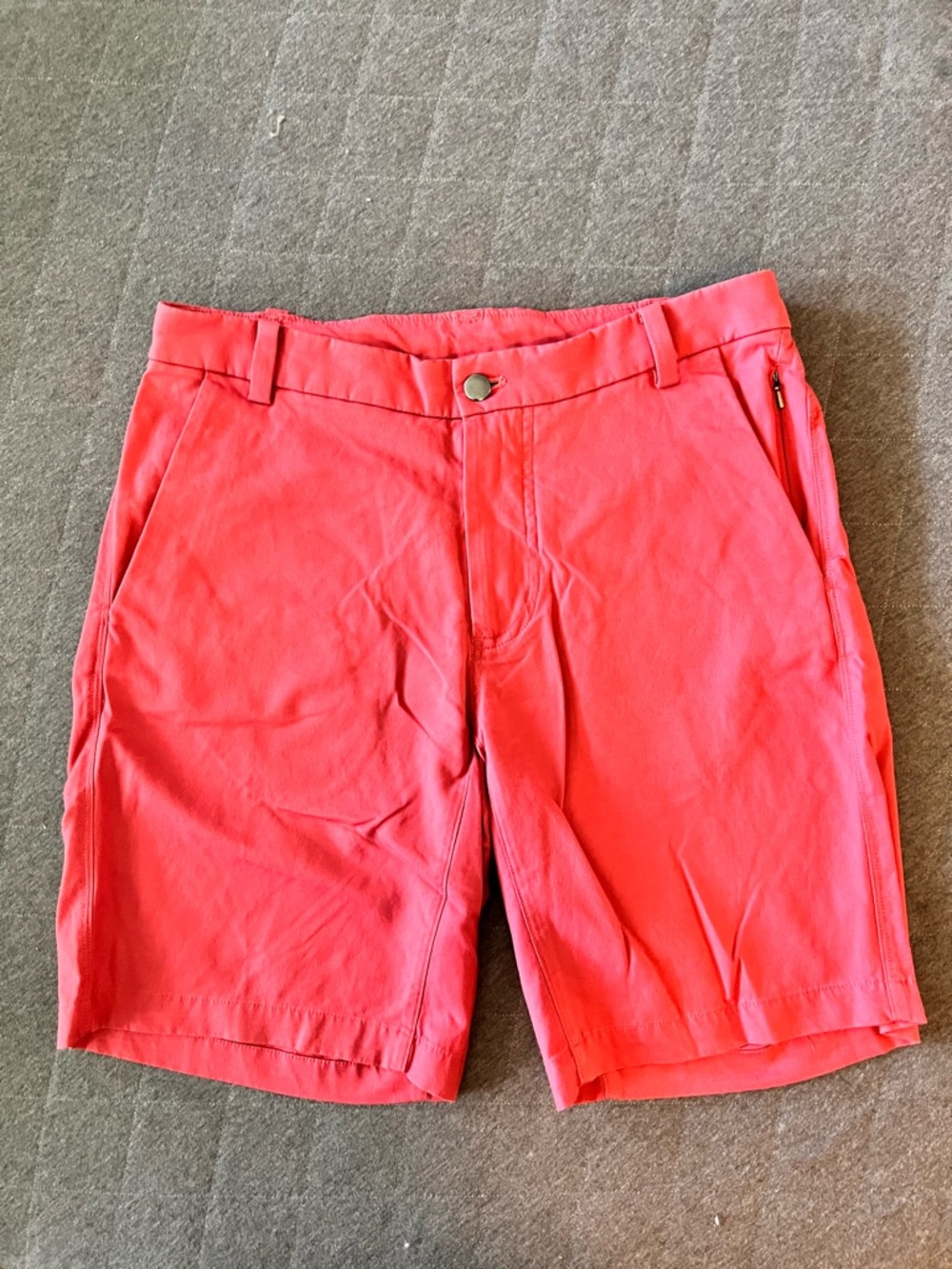 LULULEMON ABC Sz 32 Red Shorts Orig $98